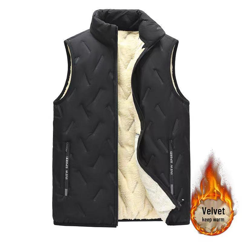 Unisex Winter Lambswool Three-Piece Set: Fleece-Lined Jacket & Pants