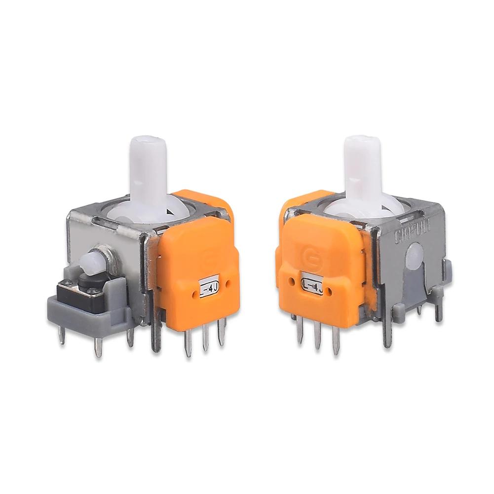 10Pcs 3D Hall Effect Joystick Adjustable No Drifting Thumbsticks Module Repair Parts Game Machine Hand Switch for XBox/Switch