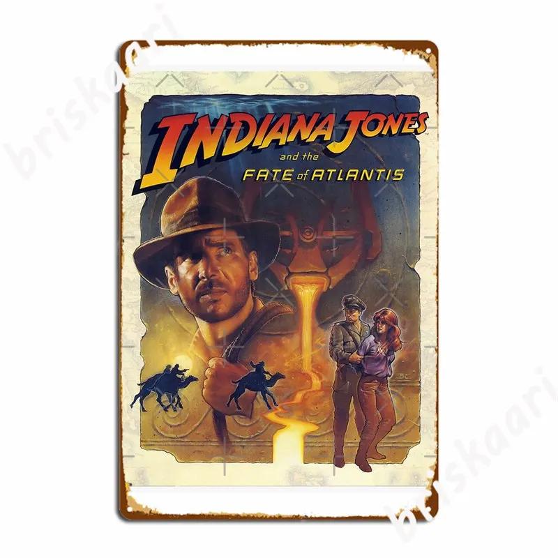 The Fate Of Atlantis Metal Signs Wall Plaque Club Garage Club Create Tin Sign Posters