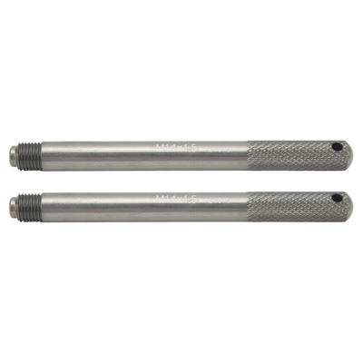 2pcs Wheel Alignment Pin Wheel Hanger Pin Set Rim Stud Pin Guide Tool for Car Tire Repair M14 X 1.5