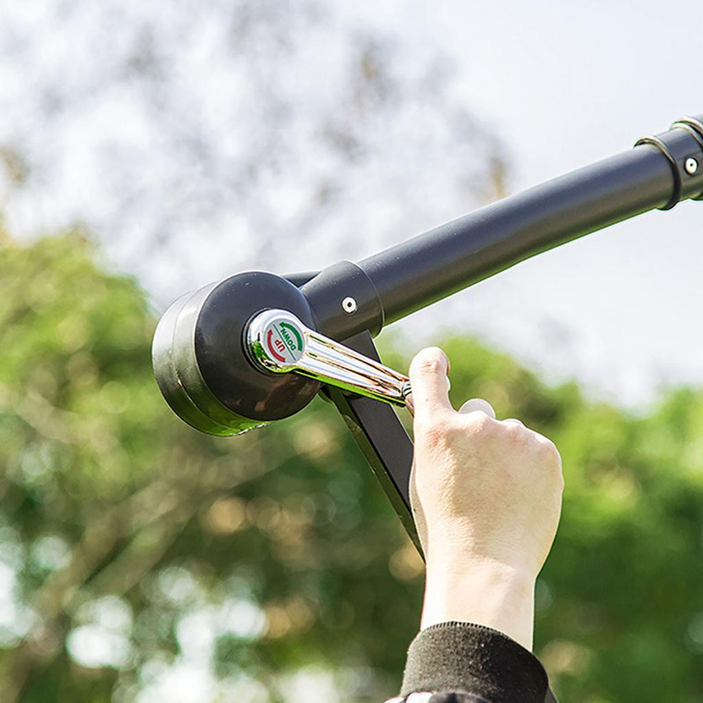 Parasoll Rist Håndsveiv Patio Parasoll Håndsveiv Solparasoll Del Erstatningstilbehør For Utendørs Gårdsplass