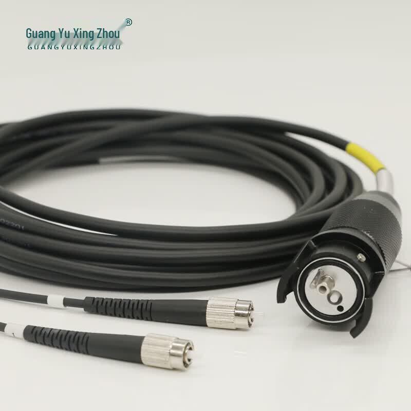 Rugged Fiber Optic Aviation Connector Cable Assembly