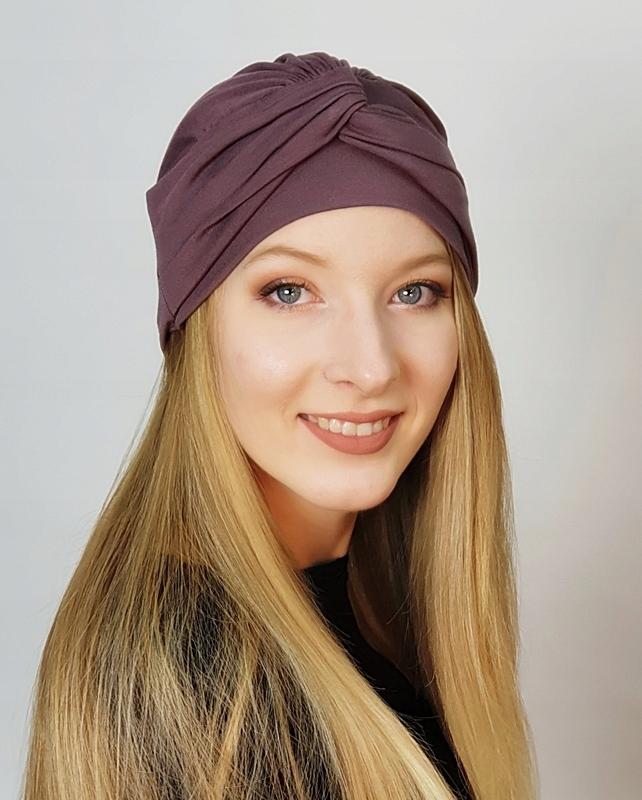 Turban Damski Sara 220 Chusta Bambusowa Wygodna Także Po Chemioterapii