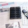 One-Week 21 Grids Portable Daily Pill Box - Early-Middle-Night Tablet & Capsule Sealed Storage Plastic Medicine Organizer