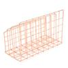 Nordic Iron Art Three-Grid Desktop Bookshelf and Magazine Rack