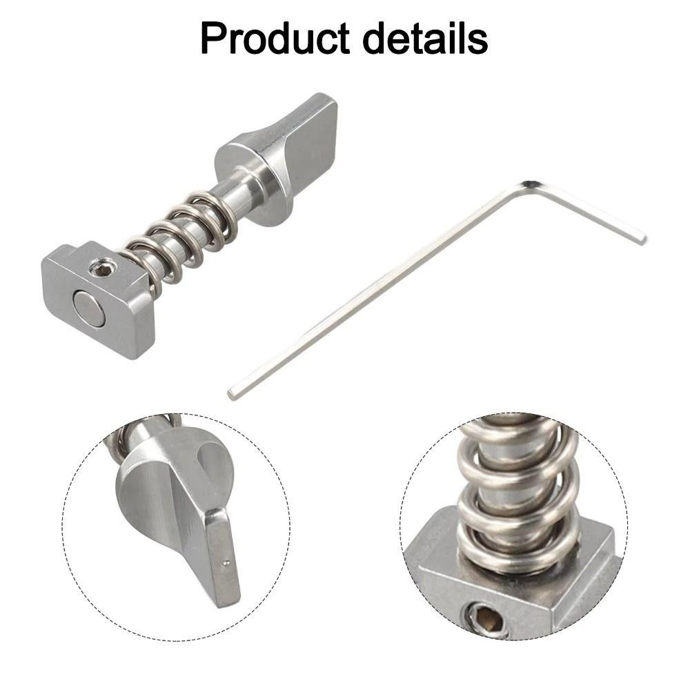 Stainless Steel Fin Screw Kit Quick Snap Surfboard Accessories Surfboard Fin Screws  Longboard Use