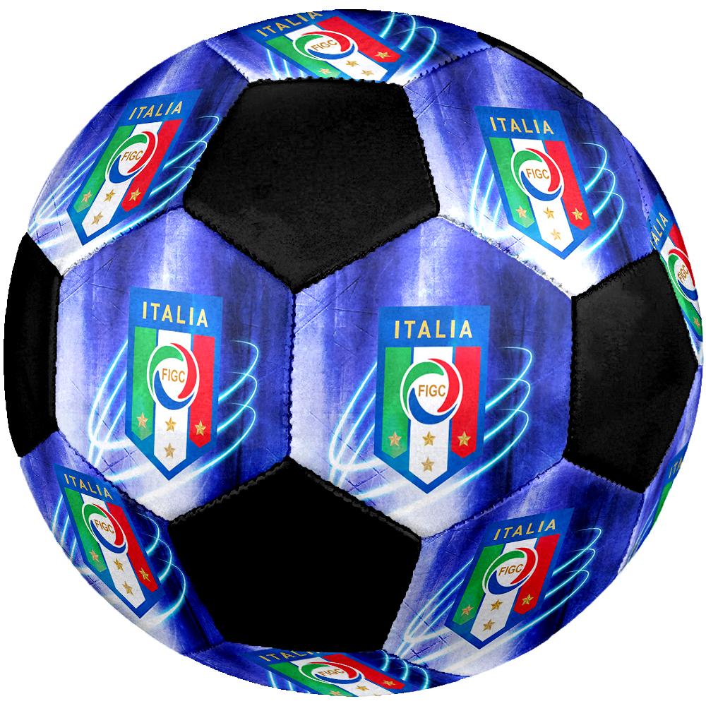 TAGLIA 5 Pallone da Calcio Italiano Colorato Per Tutte le Età Cucito a Macchina PVC Pronto per la Competizione Resistente Ad Alto Rimbalzo