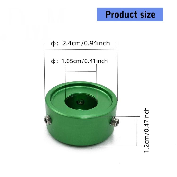 Guitar Pedal Toppers Caps Quick Installation Design Multiple Color Option Metal Texture Suitable for Improved Grip
