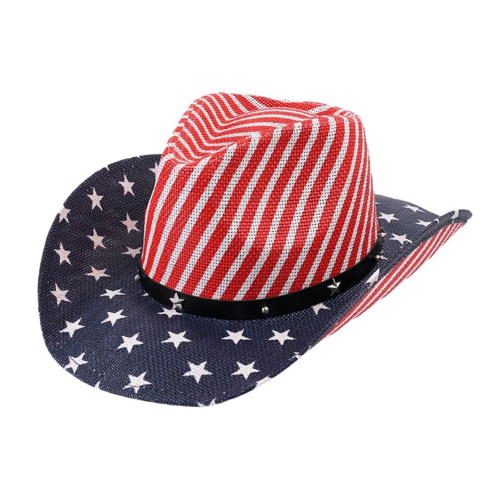 Western cowboy hat men's summer high quality outdoor tourism beach jazz straw hat women's big brim retro Tibetan hat