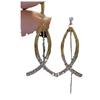 Fashionable and Atmospheric Cross Fish Tail Long Tassel Earrings with A New Temperament, High-end and Light Luxury Earrings and Earrings