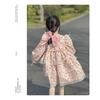 Kids Girls Long Sleeve Lolita Princess Puffy Casual Children Dress