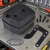 Pack of Complete Chainsaw Muffler Assembly Set With Mounting Hardware And Gaskets For Easy Setups And Noise Reduction