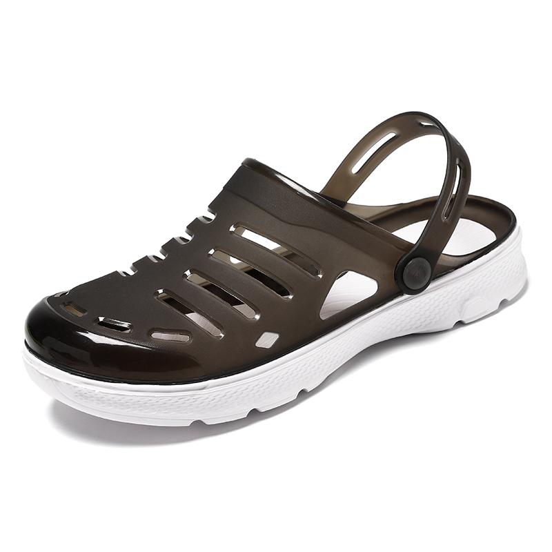 Sommer Herren Weiche Gummi Sandalen Strand Garten Schuhe Damen Jelly Schuhe Clogs Zuecos Hombre Sandalen Strand Atmungsaktiv