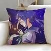Anime Asteroid in Love Kissenbezug Weich Leicht zu Waschen Kissenhülle Vielseitig für Sofa Bett Reise und Büro