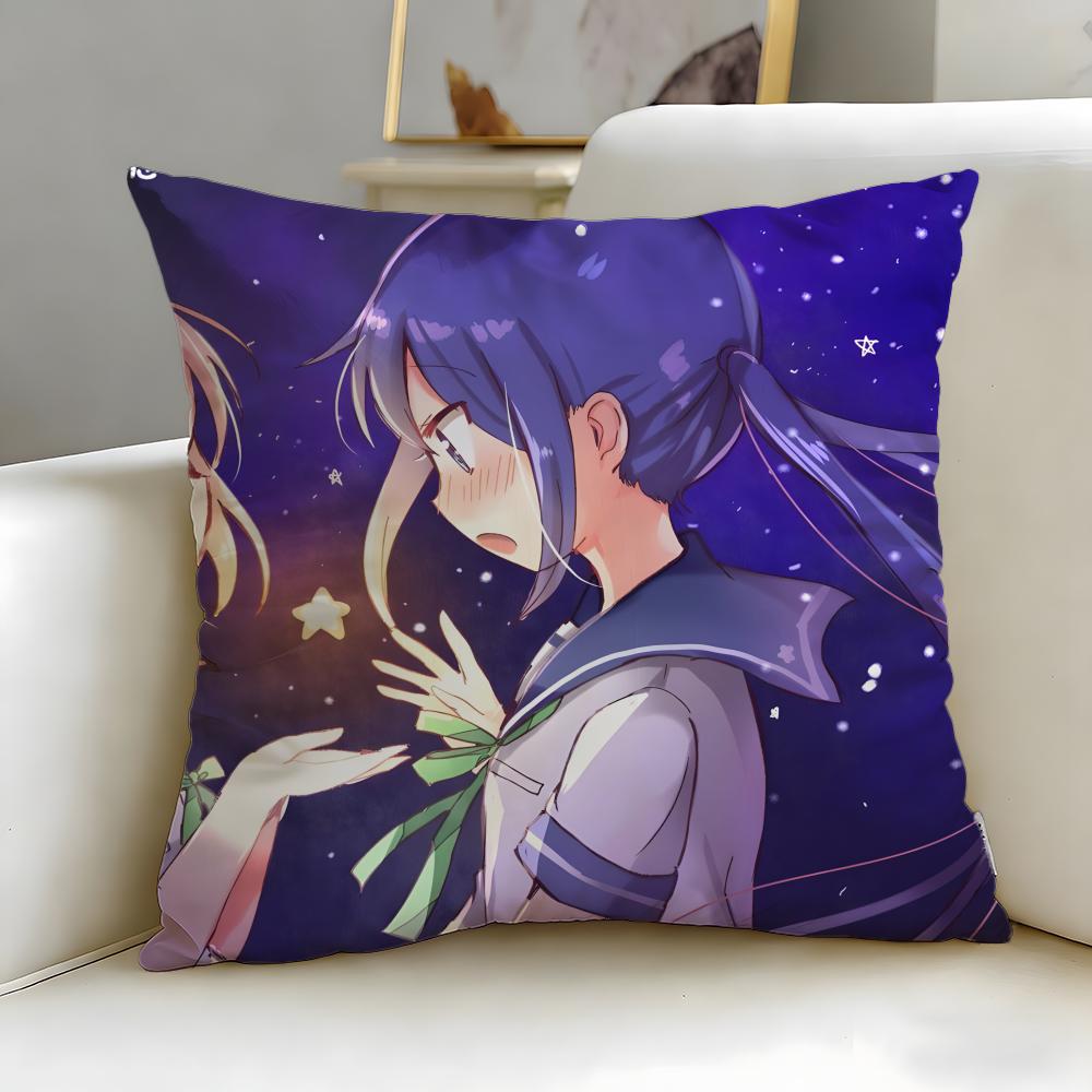 Anime Asteroid in Love Kissenbezug Weich Leicht zu Waschen Kissenhülle Vielseitig für Sofa Bett Reise und Büro