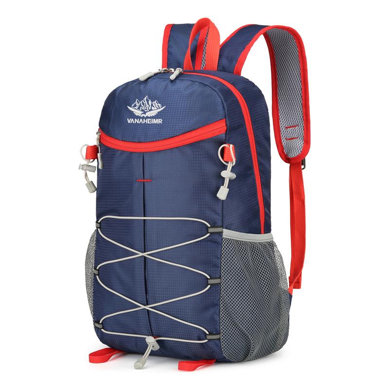 Schoolbag Outdoor Backpack New Foldable Bag Portable Men's and Women's Backpack Sports Large Capacity Travel Hiking Backpack