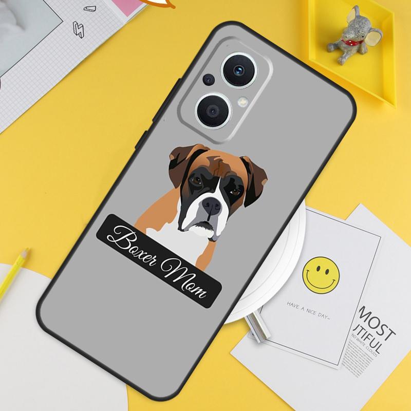 Boxer Hund Für OPPO Reno 8T 11F 12F 13F 14F 7 8 Lite 10 11 12 13 14 Pro OPPO Find X9 X8 X5 X6 Pro Hülle