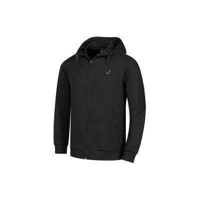 Moisture Wicking Loose Fit Zip Up Hooded Jacket Men Jackets Black 2031E670-001