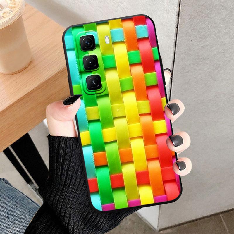 For Infinix Hot 50 5G Case Fashion Printed Soft Silicone TPU Back Protective Cover For Infinix Hot 50 50Pro 50Pro Plus 4G Funda
