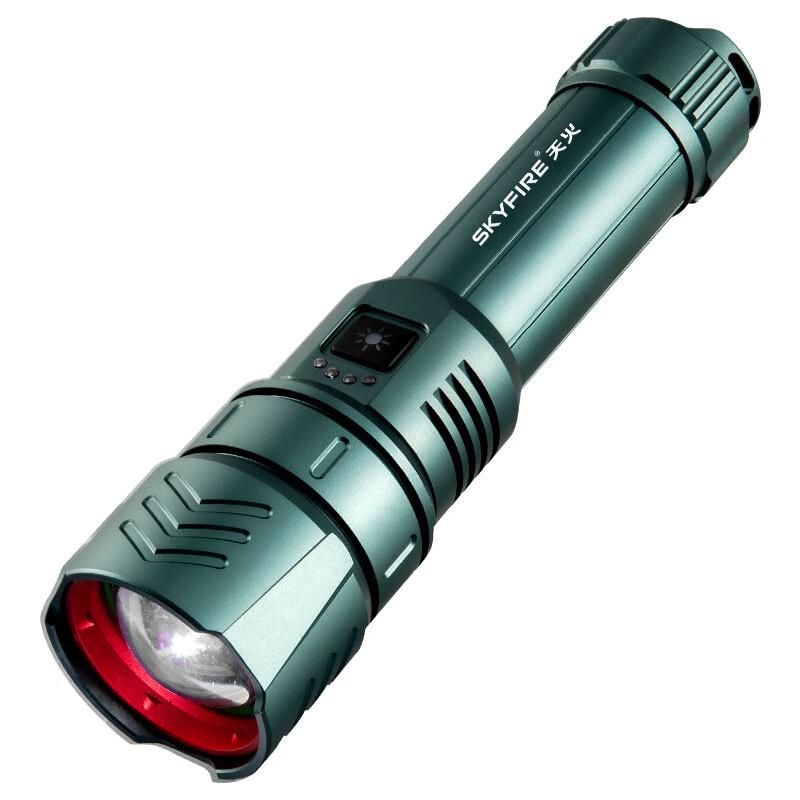 Tianhuo Canglong High-Power Zoomable Rechargeable Flashlight