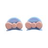 Electric Vehicle & Motorcycle Helmet Decoration Stickers - Cute Cat & Bear Ears, Bow Design