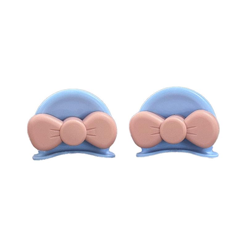 Electric Vehicle & Motorcycle Helmet Decoration Stickers - Cute Cat & Bear Ears, Bow Design