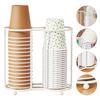 Kitchen Paper Cup Holder Disposables Cups Pickerbar Milk Tea Coffee Shop Disposable Cup Holder Storage Rack Organizier