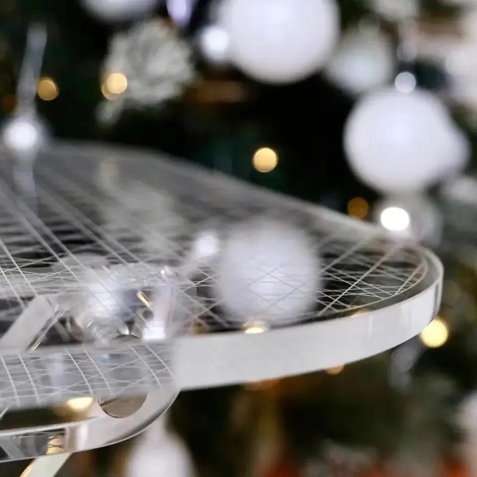 Acrylic Coffee Table Portable Folding Square Dining Table Nordic Luxury Aesthetic Multifunction Room Living Bedroom Furniture