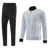 Spring And Autumn Long Zipper Jacket Outdoor Sports Suit Football Suit Training Suit Appearance Suit Long Sleeve Pants Quick Drying