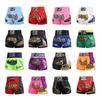 Shorts de Boxe MMA Hommes Femmes Extensibles Spandex Entraînement Muay Thai Kickboxing Sports de Combat