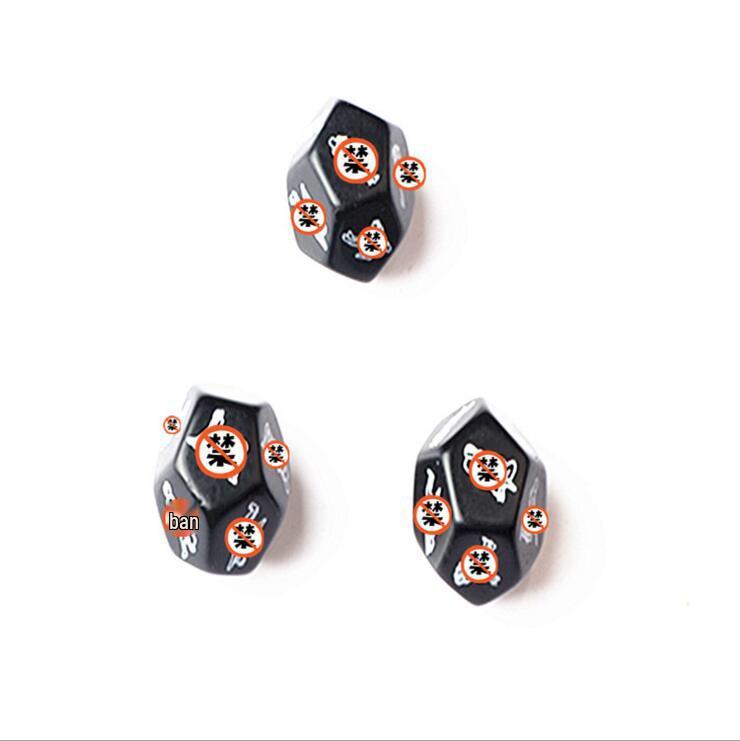 Dodecahedral Love Dice: Adult Erotic Game for Couples