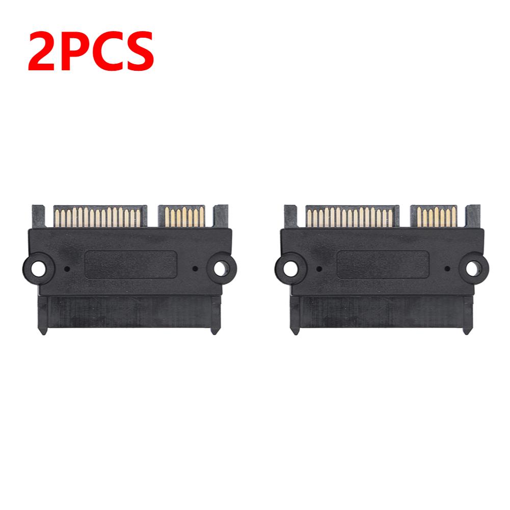 1-30PCS SATA Male To Female Power Data Converter 22Pin 7+15 Male To Female SATA To SATA Converter SATA To SATA Adapter