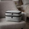 Cosmetic Bag with Carry Handle | Portable, Lightweight, Multi-Compartment Nail