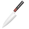 7 Inch Deba Knife Single-edged Blade Ebony & Rosewood Handle Chef Slicing Sushi Vegetables Cleaver Sashimi Meat Kitchen Knife