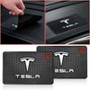 Car Ornament PVC Anti-Slip Mat Sticky Pad Dashboard Accessories For Model 3 2022 S X Y Style Roadster Invader Coil Mod WYE
