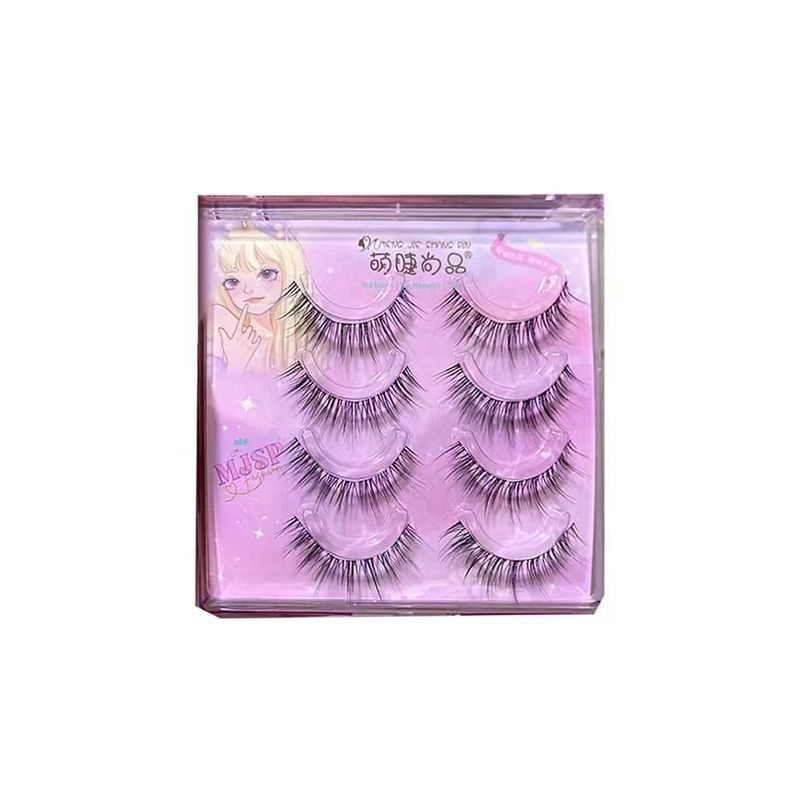 Aimo - 4-Pair Set: False Eyelashes (3D-7)