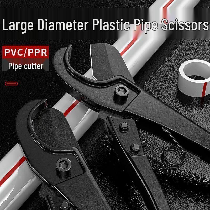 32ppr Quick Cut Pipe Cutter: Aluminum-Plastic Hose & PVC Water Pipe Scissors with Imported Steel Blade.