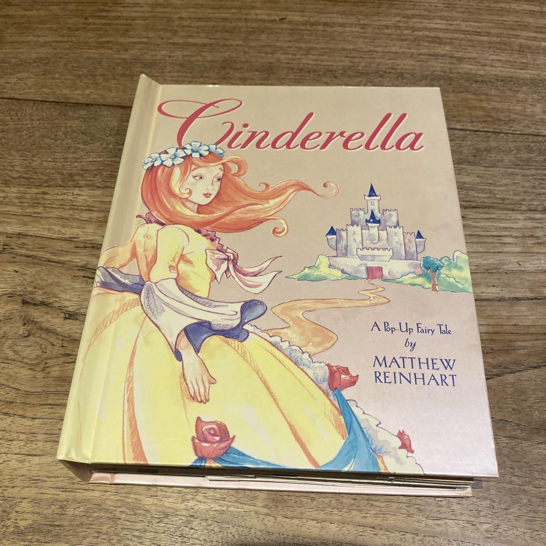 

[USED] Pop-up picture book, pop-up picture book, Cinderella