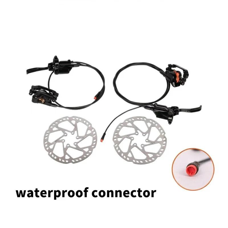 Bicycle universal oil brake system brake pad upgrade disc brake For super 73 S1 S2 Y1 Y2 RX Z1 ZX ZMIAMI e-bike