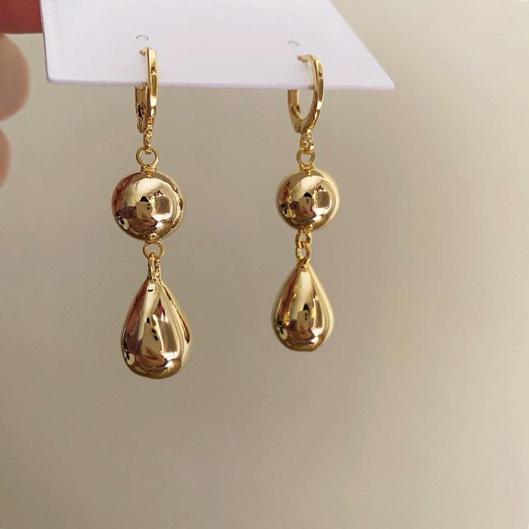Simple And Exquisite Water Drop Earrings, Hoop Earrings For Women, Stylish And Versatile Earrings