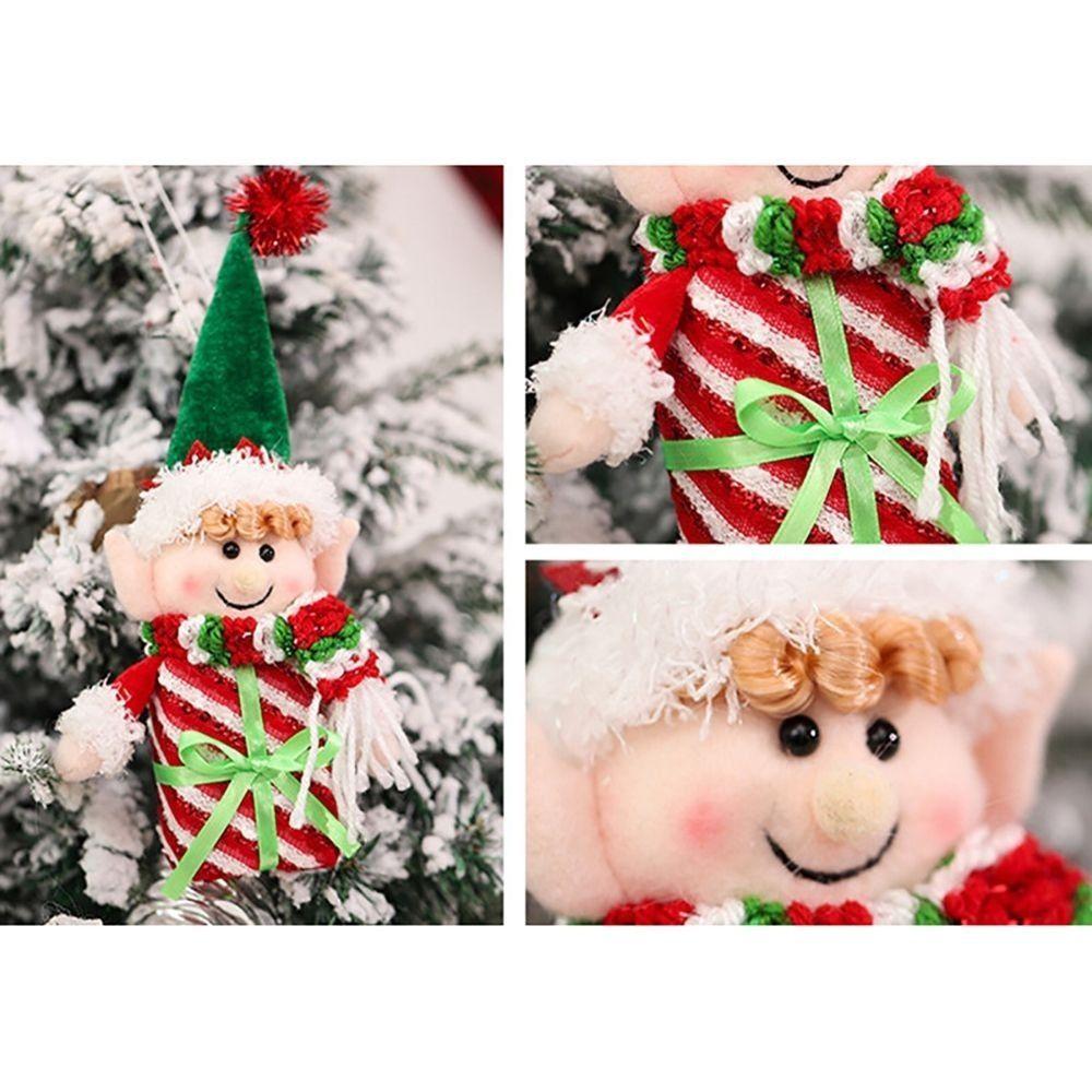 Doll Gift Pendant Christmas Tree Christmas Decoration Elf Gift Bags Candy Jar Storage Bottle