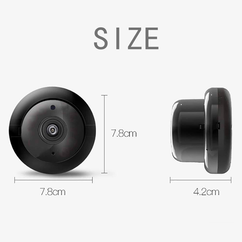 Wireless WiFi Camera, 1080P HD with Night Vision, Two-way Audio Communication, and Motion Detection