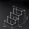 Desktop Storage Acrylic Display Stand Transparent Storage Rack Elegant Display