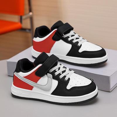 2025 Herbst Echte Leder Skate-Schuhe - Atmungsaktive Lässige Sportschuhe für Jungen & Mädchen, Mittlere & Große Kinder