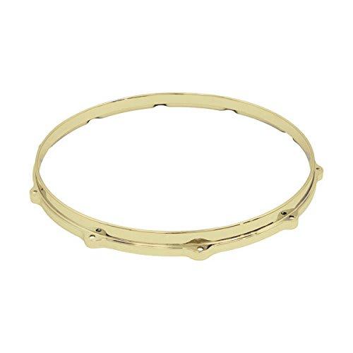 Ludwig Die-Cast Hoop, Butterside (hitting Surface), 14-inch, 10-tension, Brass-plated Finish, L1410BB
