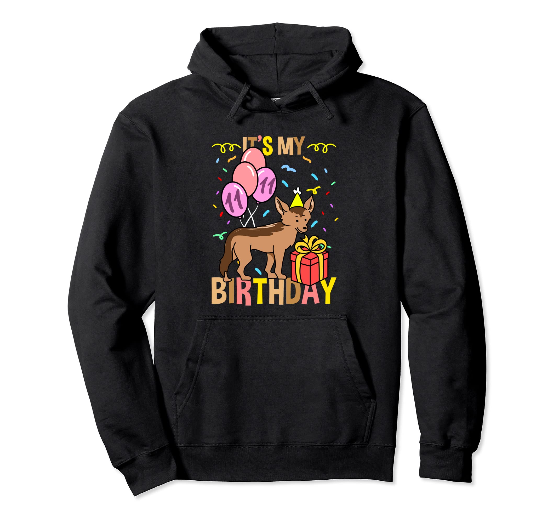 

Its My 11th Birthday Jackal Hoodie