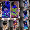 Seltsame Pilz Psychedelische Weiche Handyhülle Für Samsung Galaxy A12 A22 A32 A52 A72 A02S A51 A50S A71 A70 A31 A20S Note 20 Ultra S