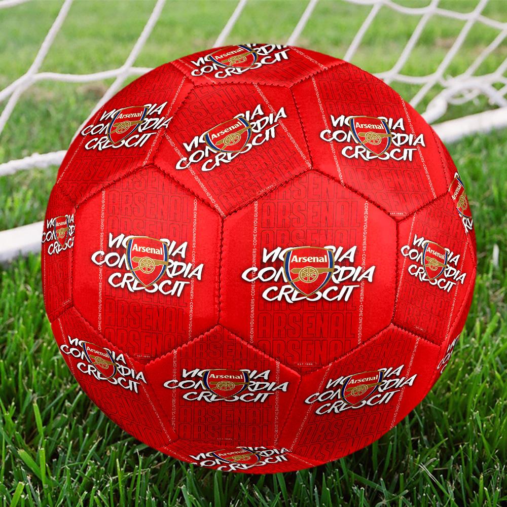 Football team.C Print Size 5 Soccer Ball, Standard Match Football for Sports Game and Team Practice, Ideal Gift for Soccer Fans
