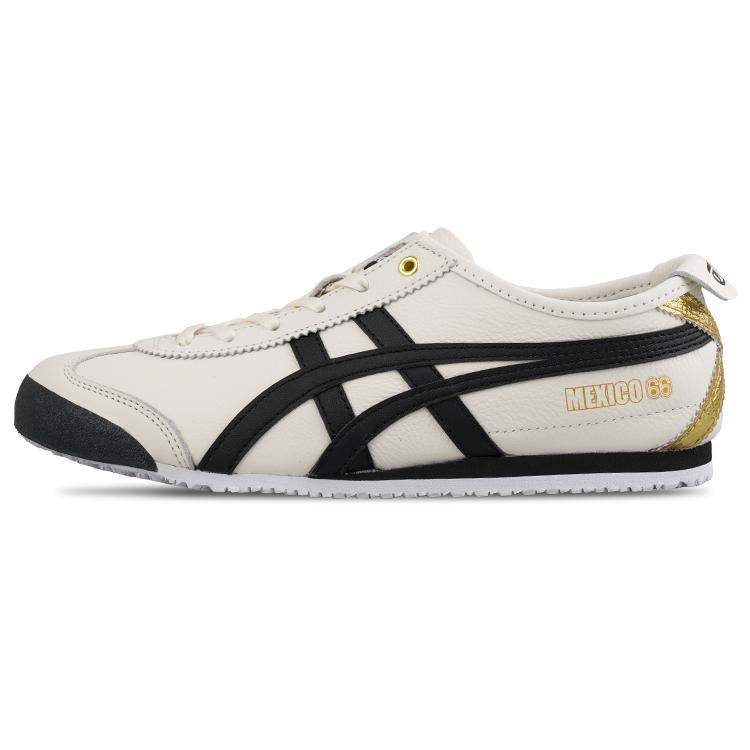

Кроссовки Onitsuka Tiger Mexico 66 Кремовый Черный Золотой(1183B493-100) 39.5