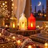 Warm Light Christmas LED Candle Light Retro New Year Hanging Small Lights  Wedding